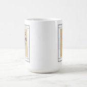  moederdag met zoete erwten bloemen koffiemok (Center)