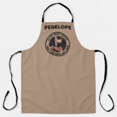 Moederdag Mijn beste vriend Aangepaste foto en tek Schort (Voorkant)