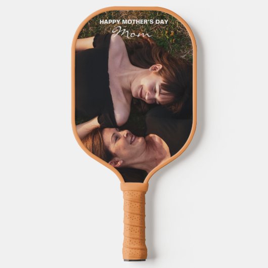 Moederdag Mijn beste vriend Custom Photo Pickleball Paddle (Voorkant)