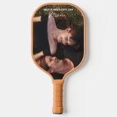 Moederdag Mijn beste vriend Custom Photo Pickleball Paddle (Achterkant)
