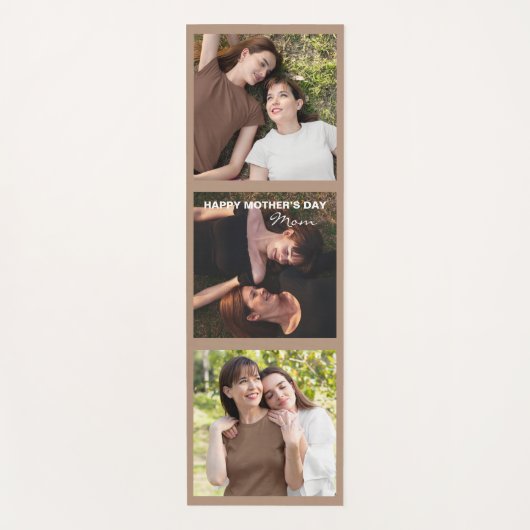 Moederdag Mijn beste vriend Custom Photo Yogamat (Voorkant)