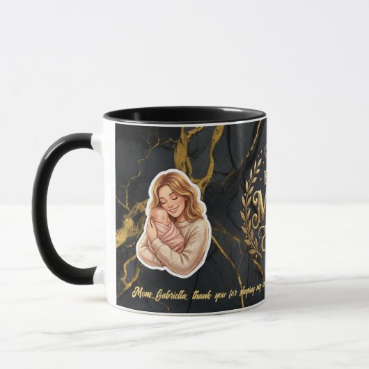 Moederdag Milky Way Stars Mok – Hemels Cadeau (Links)