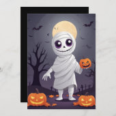 Moederdag mischief – Halloween cadeaukaart Feestdagenkaart (Voorkant / Achterkant)