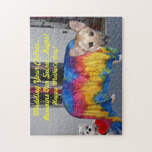 Moederdag Modekleren Legpuzzel (Verticaal)