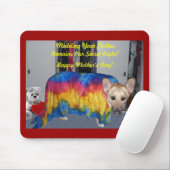 Moederdag modelleerkleding muismat (Met muis)