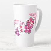 Moederdag Modern cadeaupakket Latte Mok (Rechterhoek)
