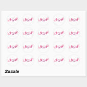 Moederdag Modern cadeaupakket Ronde Sticker (Vel)