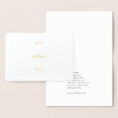 Moederdag Modern | Echt goud folie Beste moeder oo Folie Kaarten (Display)