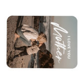 Moederdag | Modern minimalistisch fotocadeau Magneet (Horizontaal)