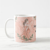 Moederdag Moeder-aanstaande Peach Koffiemok (Links)