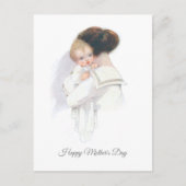  Moederdag moeder en Baby Feestdagenkaart (Voorkant)