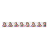 Moederdag - Moeder en Baby - I Love You MAM Satijnen Lint (Voorkant)