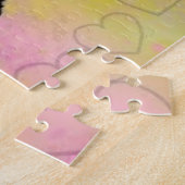 Moederdag - Moeder en kinderen - Tekst/naam toevoe Legpuzzel (Zijkant)