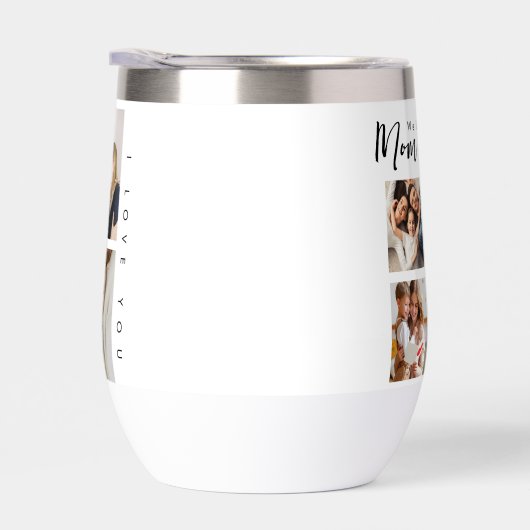 moederdag, moeder, fotocollage, we houden van je,  (Rechts)