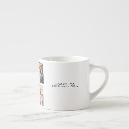 moederdag, moeder, fotocollage, we houden van je,  espresso kop (Rechts)