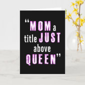 Moederdag Moeder Mama Moeders Moeder Funny Cadeau Kaart (Gele Bloem)
