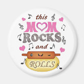 Moederdag / Moeder Rock & Bake Magnet (Voorkant)