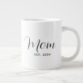 Moederdag Moeder Script Modern Grote Koffiekop (Rechts)