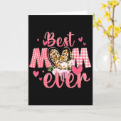 Moederdag moeder tee van dochter vrouwen moeder ki kaart (Gele Bloem)