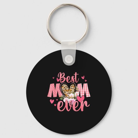 Moederdag moeder tee van dochter vrouwen moeder ki sleutelhanger (Voorkant)