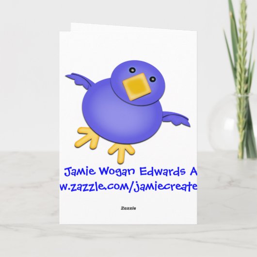 Moederdag moeder van tweeling wenskaart kaart (Achterkant)