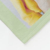 Moederdag Moeder Verjaardagsfoto Collage Mint Groe Fleece Deken (Hoek)