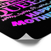 Moederdag Moederdag Avengers mam's cadeau voor Poster (Hoek)