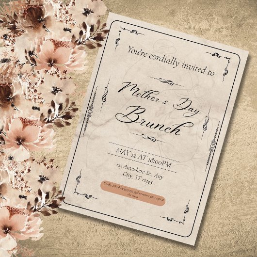 Moederdag, Moederdag vieren, een speciale dag Kaart