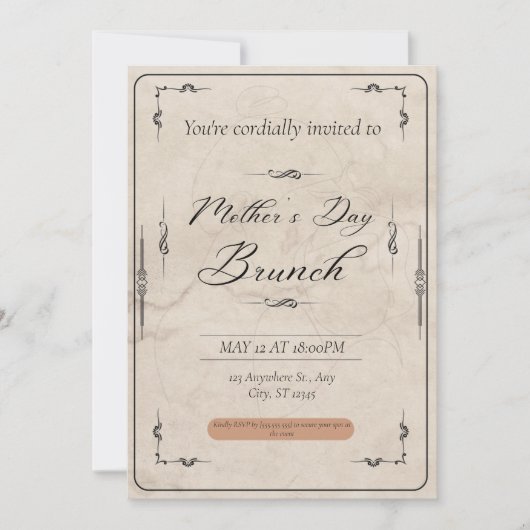 Moederdag, Moederdag vieren, een speciale dag Kaart (Voorkant)