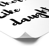 Moederdag - Moederlijk moederlijk citaat Poster (Hoek)