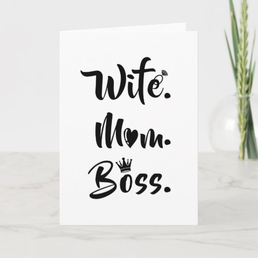 Moederdag Moeders mama Mummy Funny Gift Kaart (Voorkant)