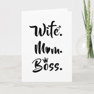 Moederdag Moeders mama Mummy Funny Gift Kaart