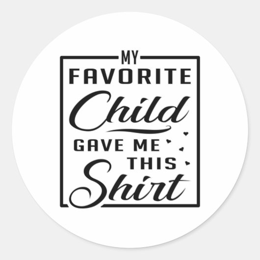 Moederdag Moeders Mummy mama Gift Idea Ronde Sticker (Voorkant)