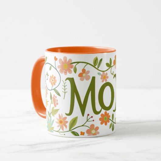 Moederdag mok cadeau voor mama, liefde mama, beste (Voorkant links)