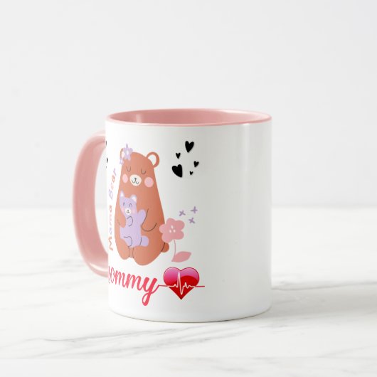 Moederdag mok ideeën, cadeaus voor moederverjaarda (Voorkant links)