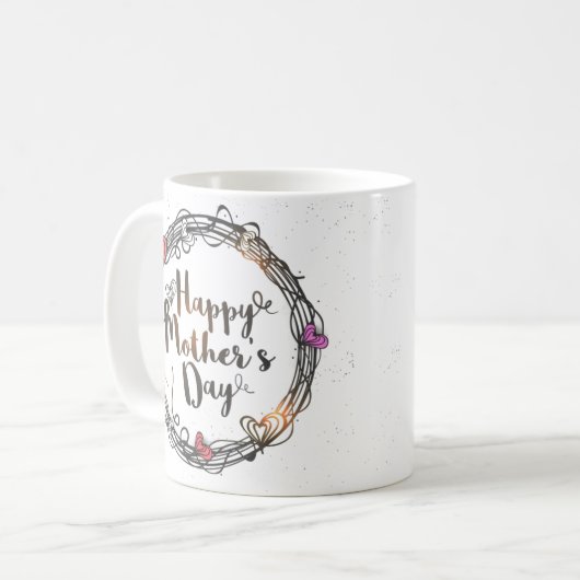 moederdag Mok met aangepast bericht (Voorkant links)