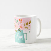 Moederdag Mok met watering en bloemen (Voorkant rechts)