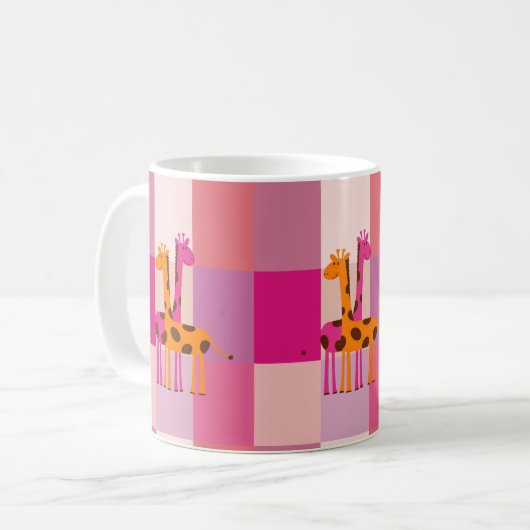 Moederdag Mokken Giraffe (Voorkant links)