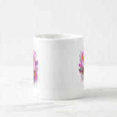 Moederdag Mom Roze Bloemen Mok (Center)