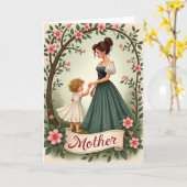 Moederdag-momentkaart Kaart (Gele Bloem)
