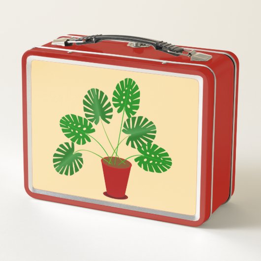 Moederdag Monstera-Plant (Achterkant)