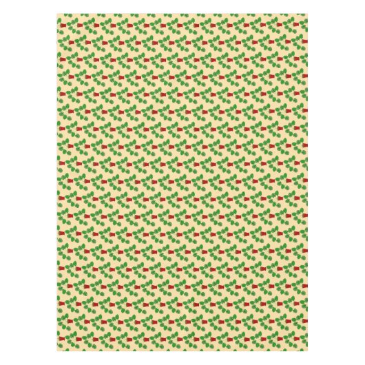 Moederdag Monstera Plant Patterned Tafelkleed (Voorkant)