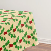 Moederdag Monstera Plant Patterned Tafelkleed (Voorbeeld)