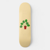 Moederdag Monstera Plant Persoonlijk Skateboard (Voorkant)