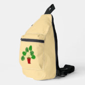 Moederdag Monstera-Plant Sling Bag (Rechterhoek)