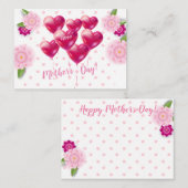 Moederdag Mooie afbraak Ornament Notitiekaartje (Voorkant / Achterkant)