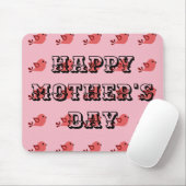 Moederdag mousepad muismat (Met muis)