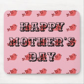 Moederdag mousepad muismat (Voorkant)
