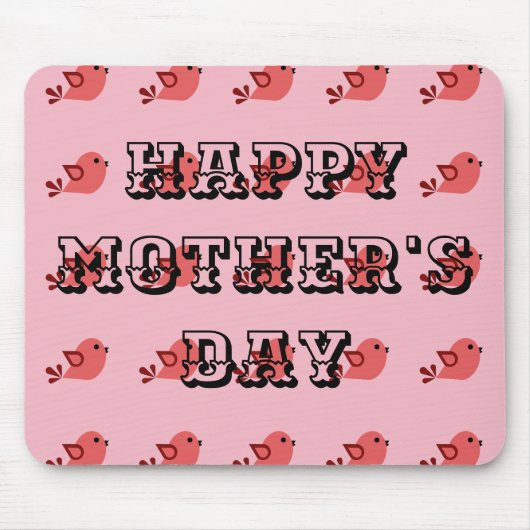 Moederdag mousepad muismat (Voorkant)