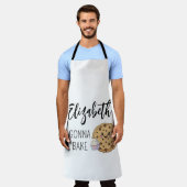 Moederdag Naam Schort (Gedragen)